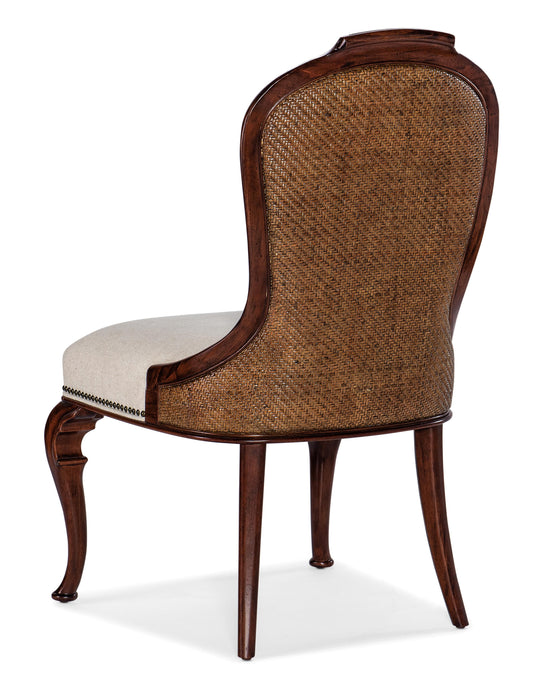 Charleston Upholstered Side Chair-2 per carton/price ea