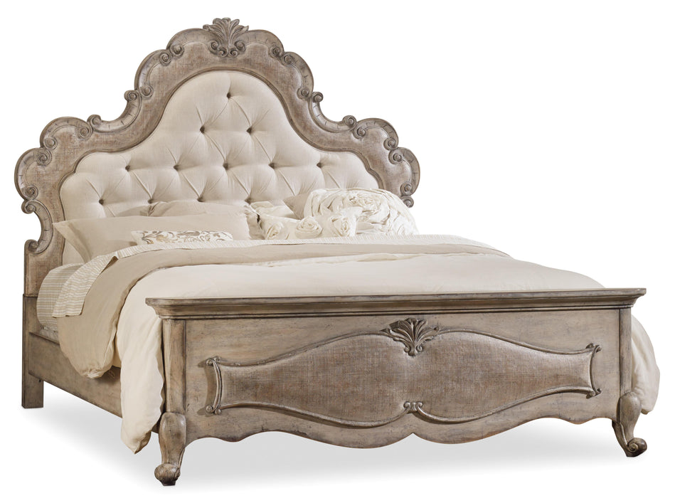 Chatelet King Upholstered Panel Bed