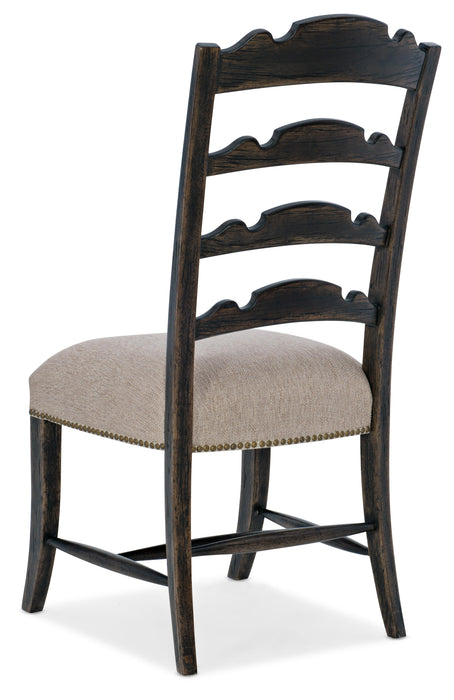 La Grange Twin Sisters Ladderback Side Chair - 2 per carton/price ea