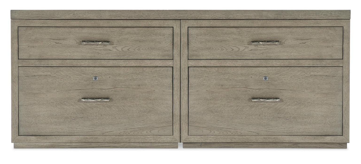 Linville Falls 72" Credenza with Two Lateral Files