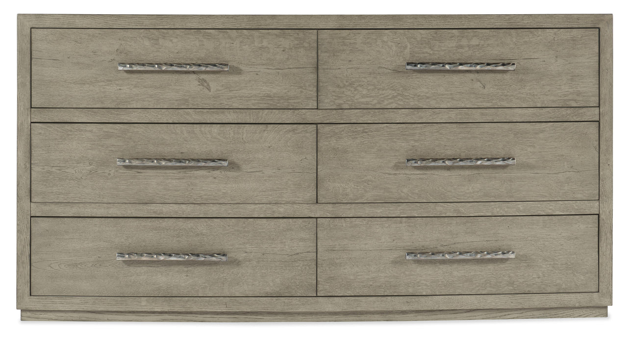 Linville Falls Chimney Gap Six Drawer Dresser