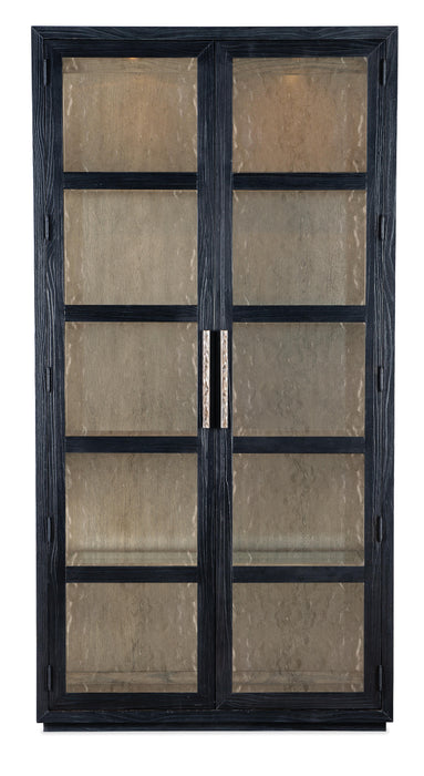 Linville Falls Shou Sugi Ban Curio Cabinet