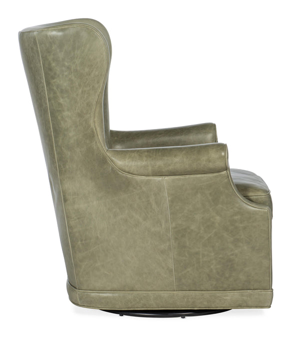 Mai Wing Swivel Club Chair - CC536-SW-031