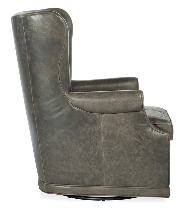 Mai Wing Swivel Club Chair - CC536-SW-091