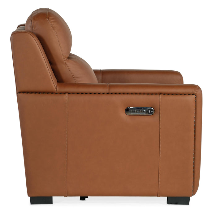 McKinley Power Recliner with Power Headrest & Lumbar - SS105-PHL1-065