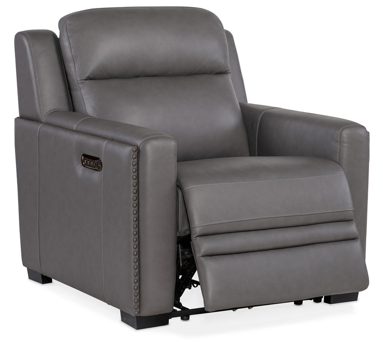 McKinley Power Recliner with Power Headrest & Lumbar - SS105-PHL1-095