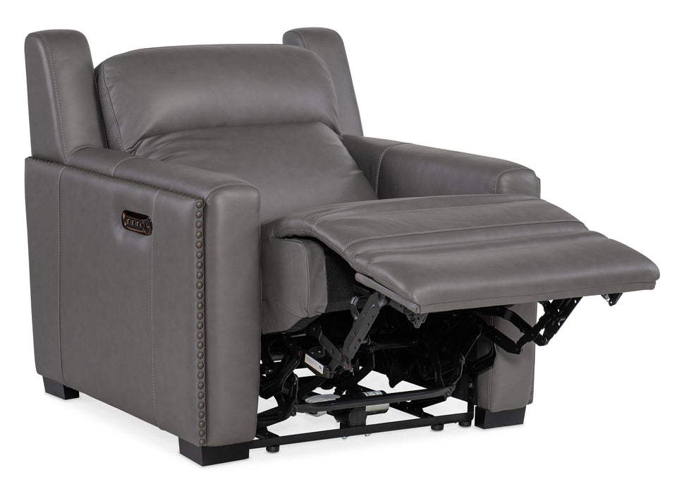 McKinley Power Recliner with Power Headrest & Lumbar - SS105-PHL1-095