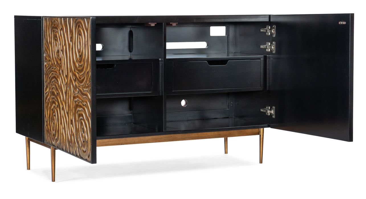 Melange Fingerprints Two Door Credenza