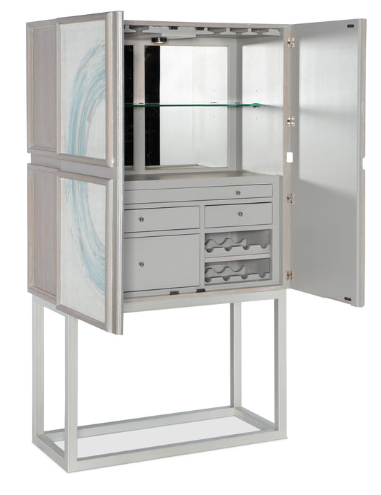 Melange Kandin Bar Cabinet