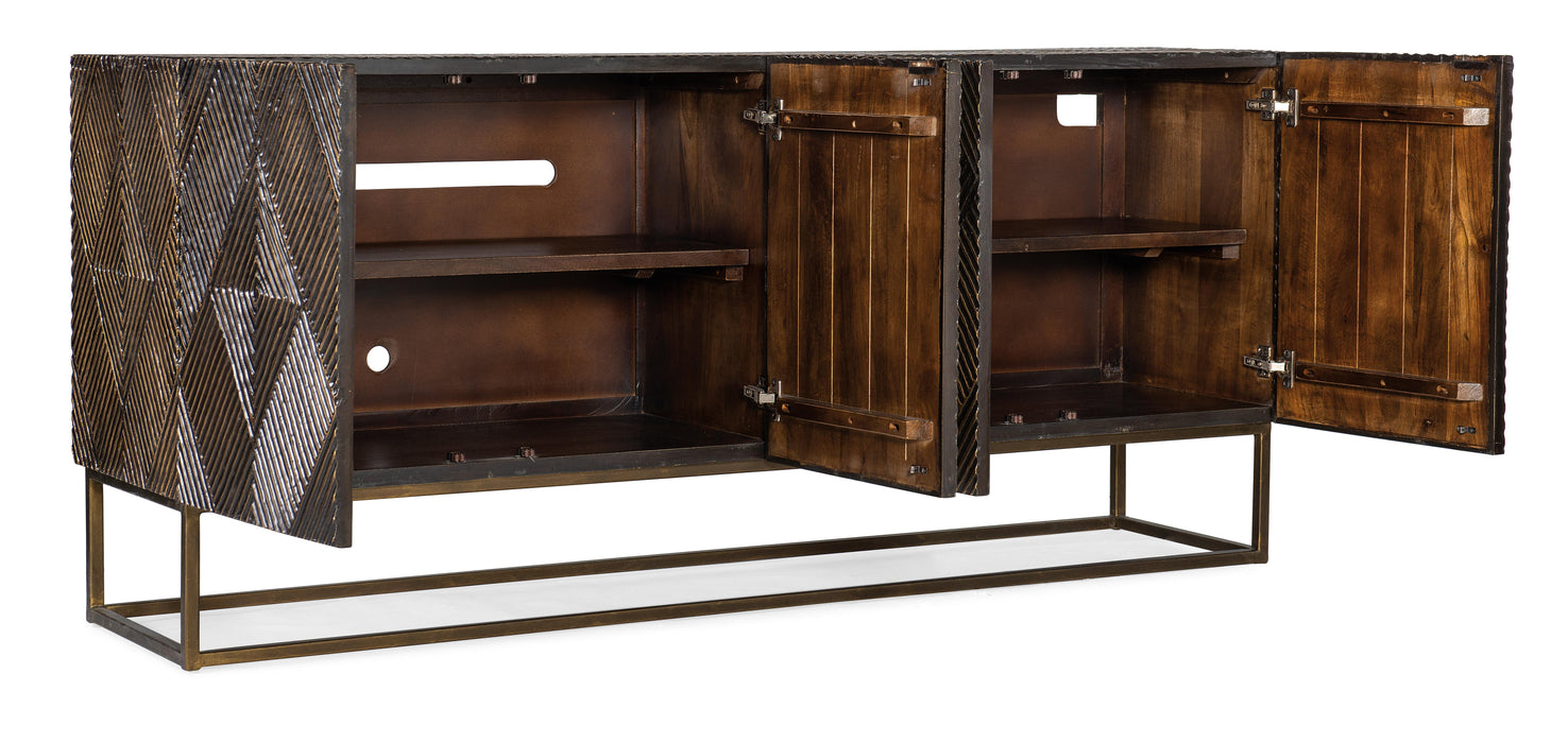 Melange Marcellus Four Door Credenza