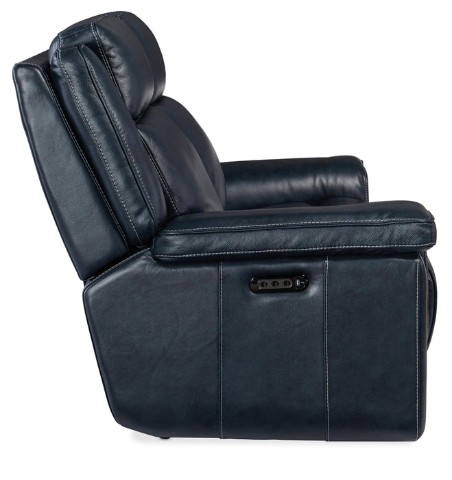 Montel Lay Flat Power Loveseat with Power Headrest & Lumbar - SS705-PHL2-047