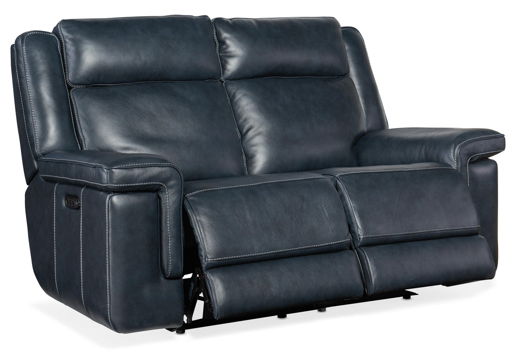 Montel Lay Flat Power Loveseat with Power Headrest & Lumbar - SS705-PHL2-047