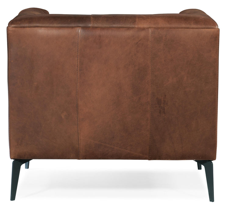 Nicolla Leather Stationary Chair