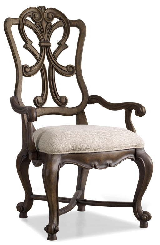 Rhapsody Wood Back Arm Chair - 2 per carton/price ea image