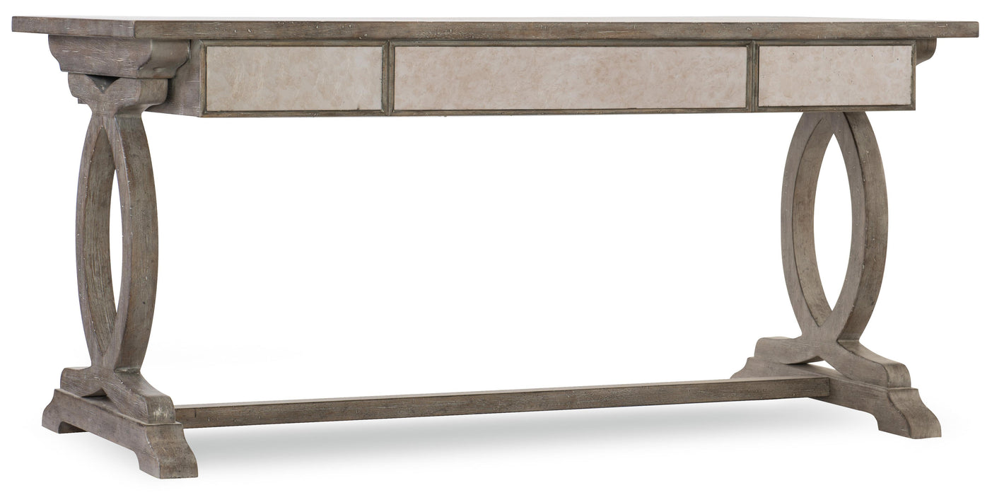 Rustic Glam Trestle Desk