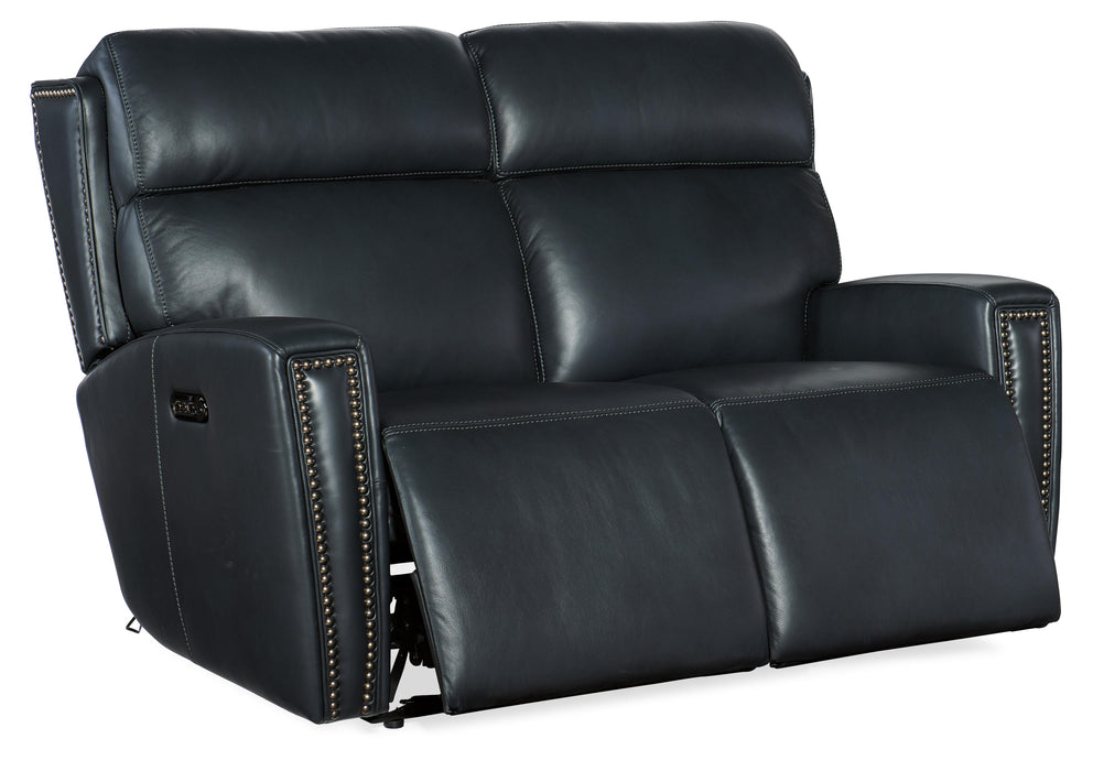 Ruthe Zero Gravity Power Recline Loveseat with Power Headrest - SS704-PHZ2-049