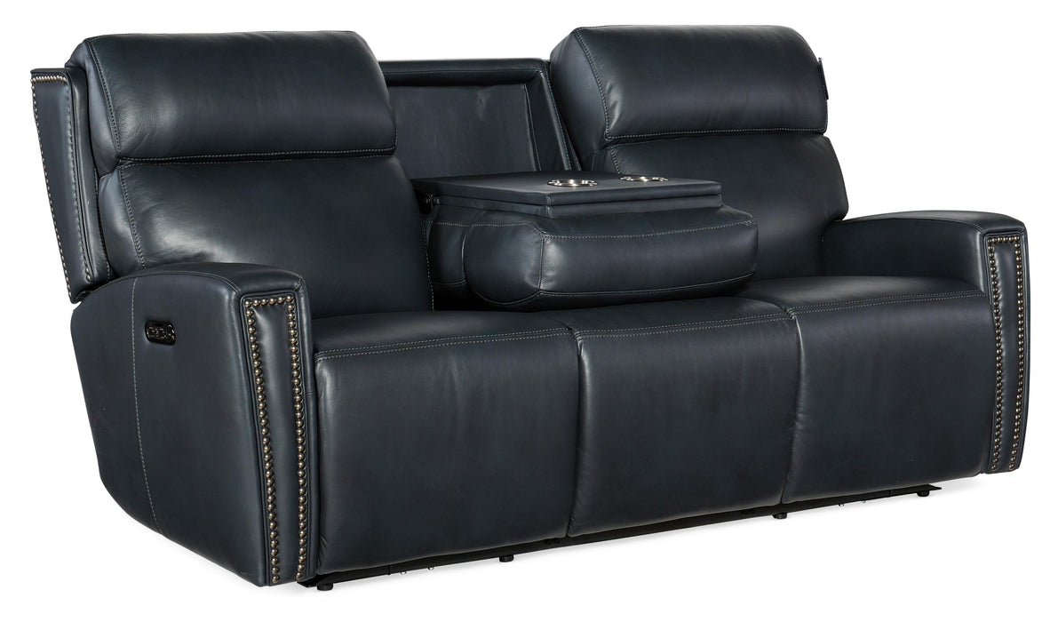 Ruthe ZeroG Power Sofa w/PH & Hidden Console - SS704-PHZ3C-049