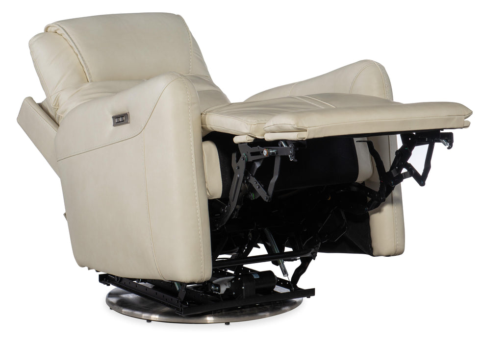 Steffen Swivel Power Recliner with Power Headrest - RC601-PHSZ-003