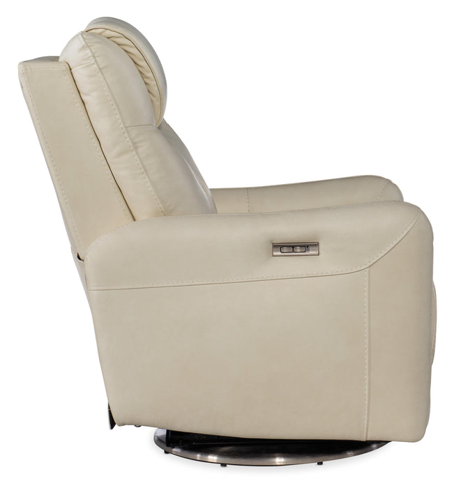 Steffen Swivel Power Recliner with Power Headrest - RC601-PHSZ-003