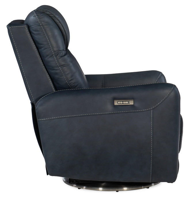 Steffen Swivel Power Recliner with Power Headrest - RC601-PHSZ-049