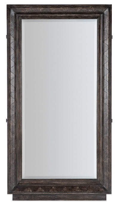 Traditions Floor Mirror w/hidden jewelry storage