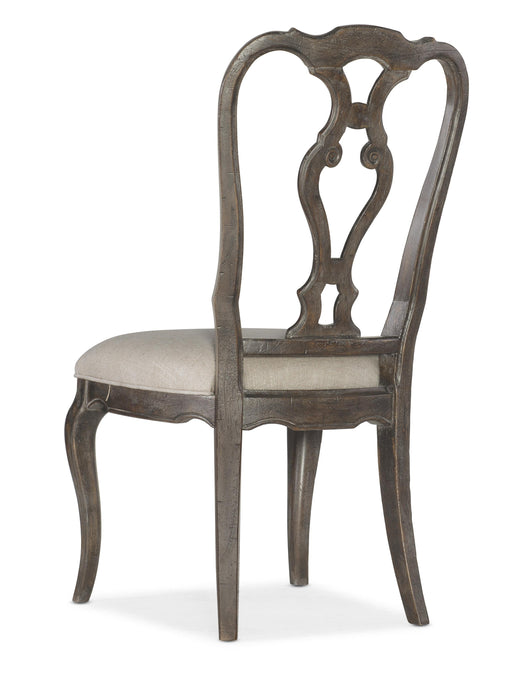 Traditions Wood Back Side Chair 2 per carton/price ea - 5961-75410-89