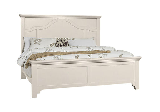 Vaughan-Bassett Bungalow Queen Mantel Panel Bed in Lattice image