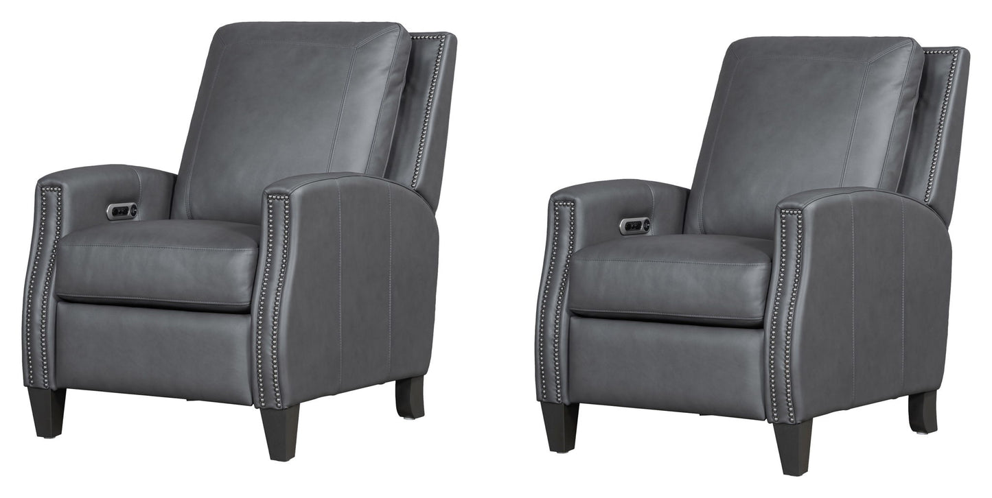 Hunter - Power Cordless High Leg Recliner