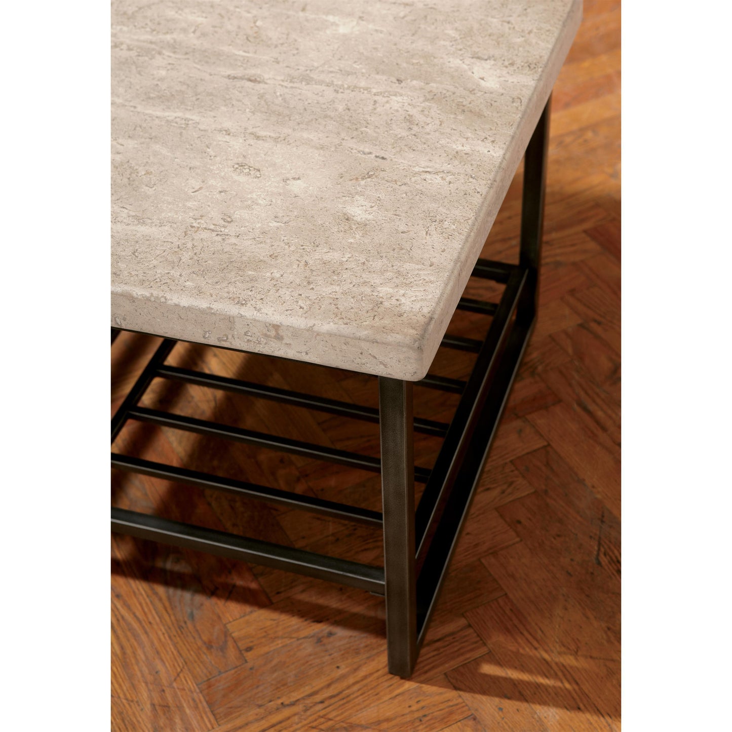 Capri - Cocktail Table - Alabaster Travertine