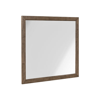 Shaker Lakes - Landscape Mirror - Harvest Brown