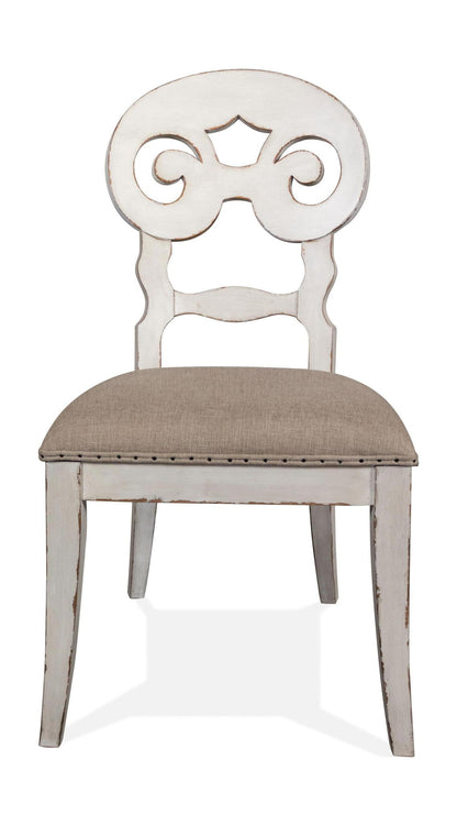 Mix-N-Match Chairs - Scroll Upholstered Side Chair (Set of 2)