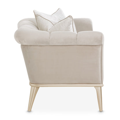 Yvette - Chair and a Half - Porcini/Medium Champagne