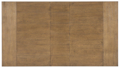 Hidden Canyon - Counter Table With Butterfly Leaf - Dark Oak / Natural White