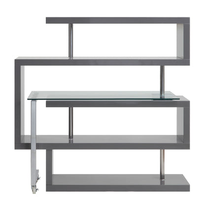 Buck II - Writing Desk With Bookshelf