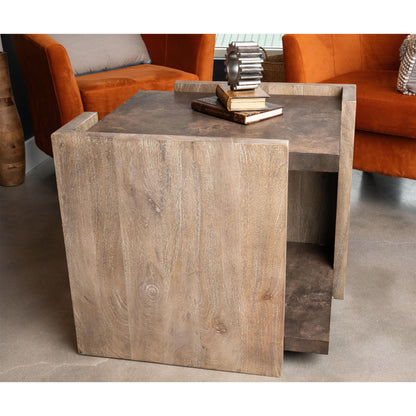 Trenton - Side Table - Dark Brown