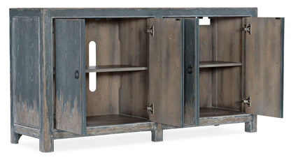 Boheme - 4-Door Media Console - Blue