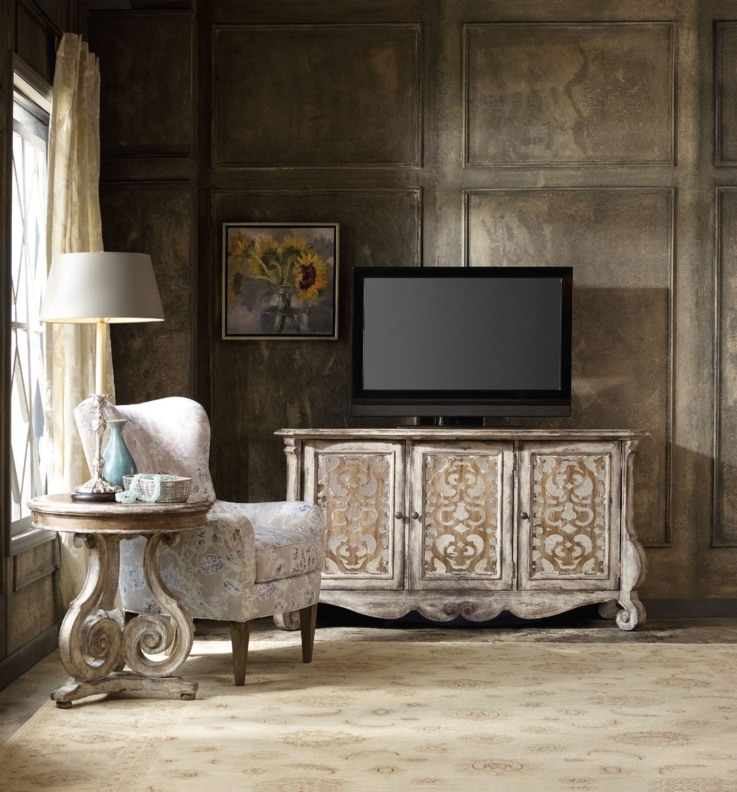 Chatelet - Entertainment Console - Light Brown