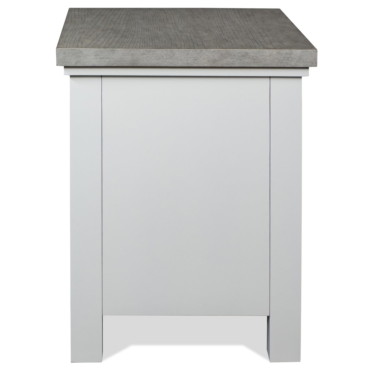 Cora - Chairside Table - Cloud / Fog