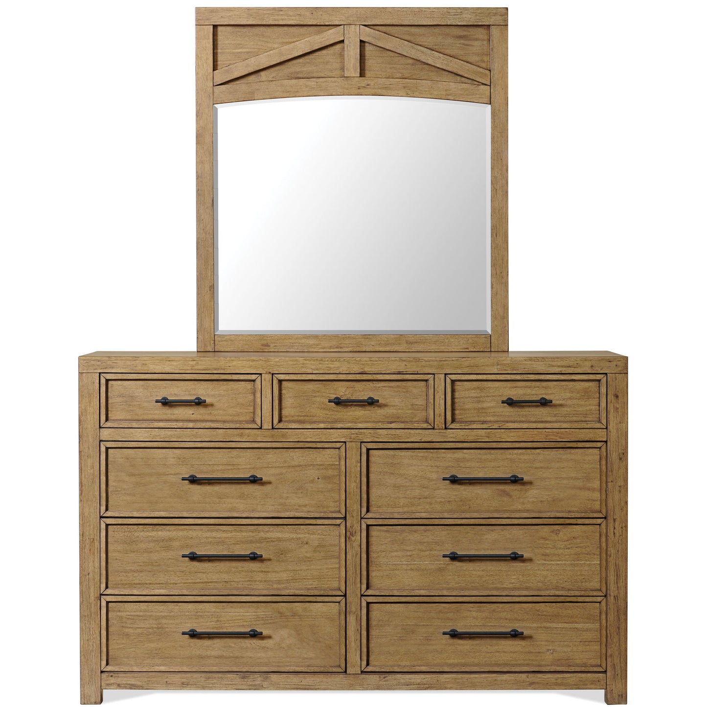 Bozeman - Mirror - Light Brown