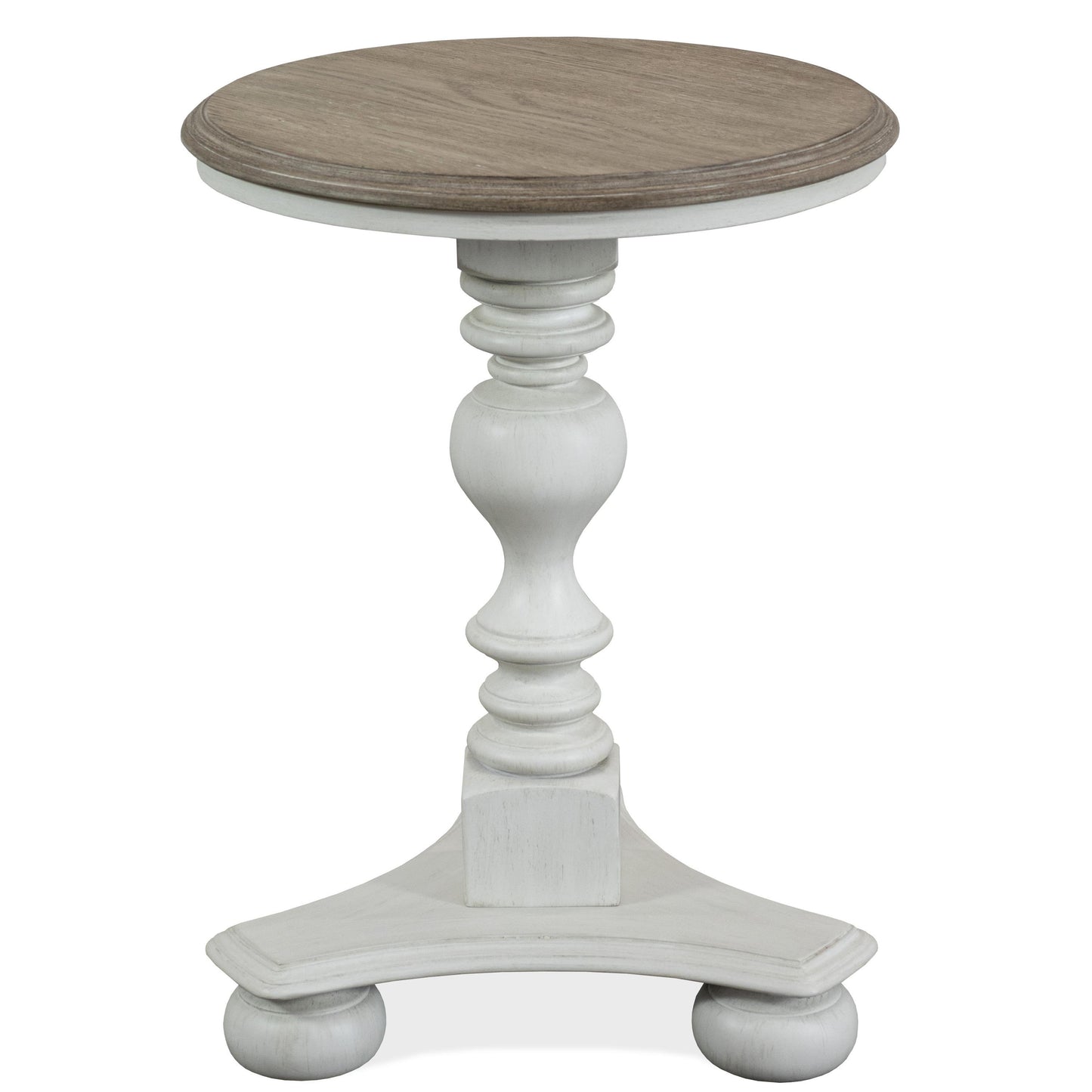 Jameson - Round Side Table - White