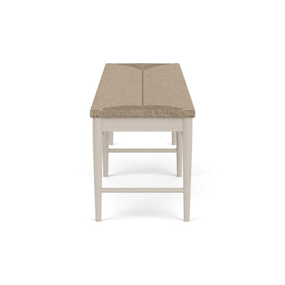 Laguna - Rush Seat Dining Bench - Beige