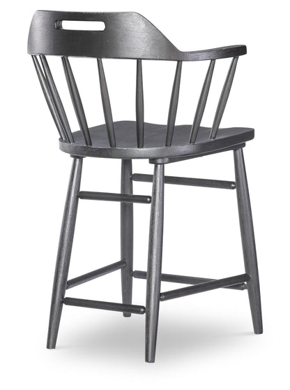 Vintage Market - Counter Height Chair - Kettle Black