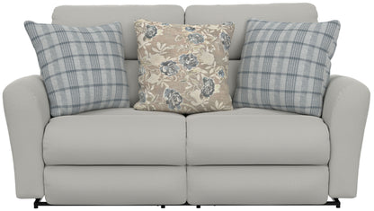 Chappy - Lay Flat Reclining Loveseat - Linen