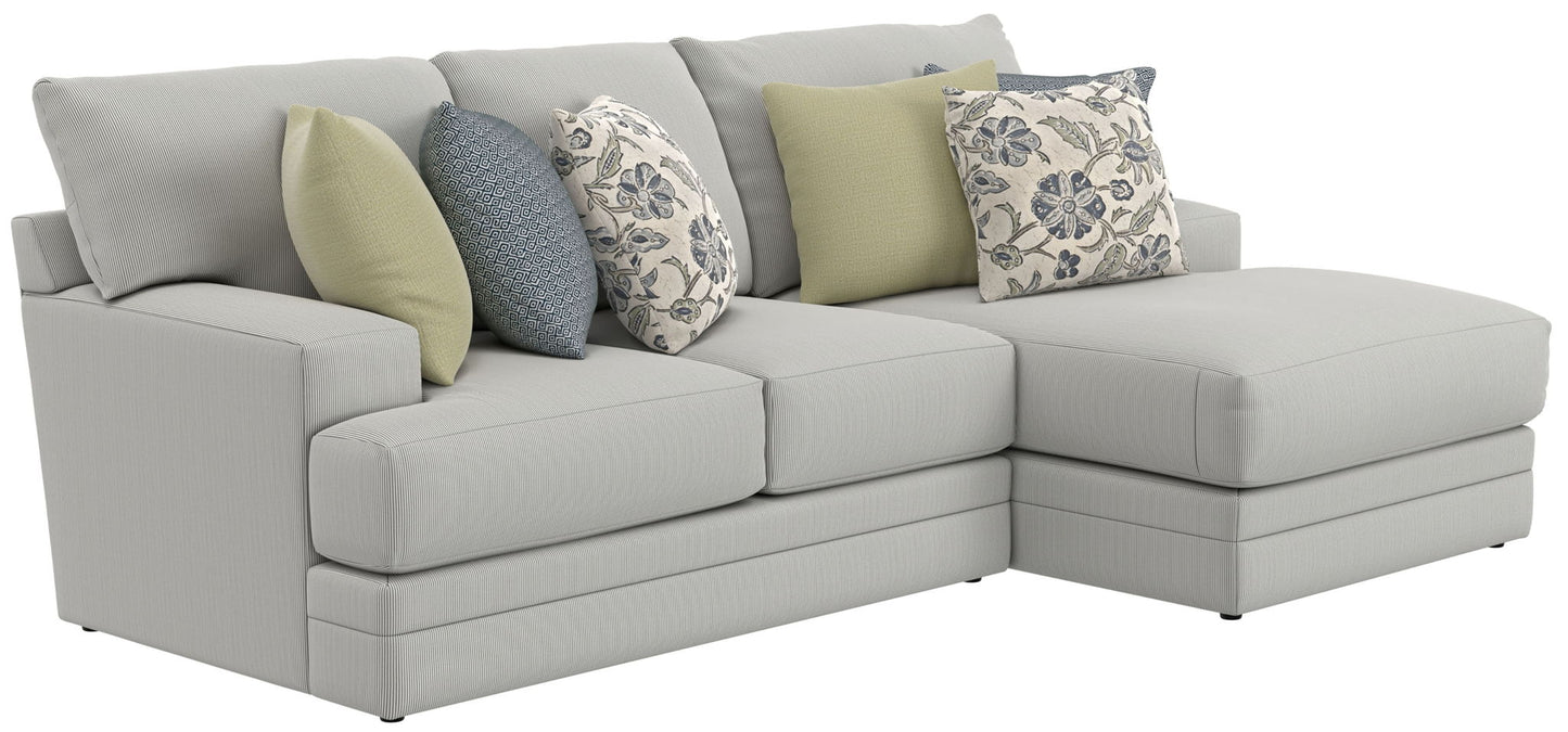 Stockbridge - Sectional With Comfort Coil Seating And 9 Accent Pillows Included