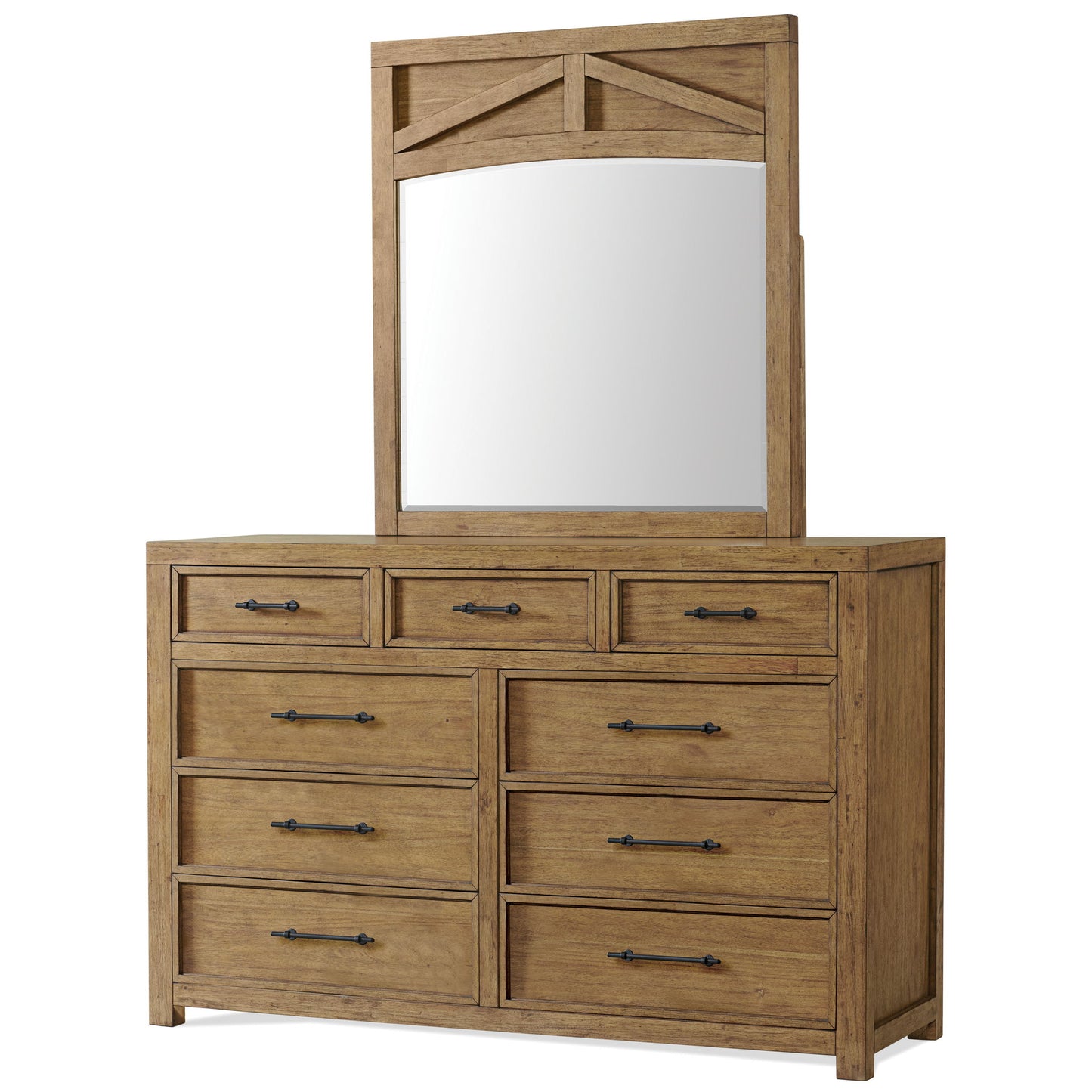 Bozeman - Mirror - Light Brown