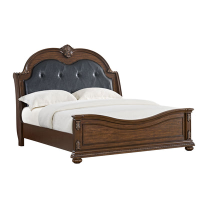 Cadenza - Upholstered Bed With PU