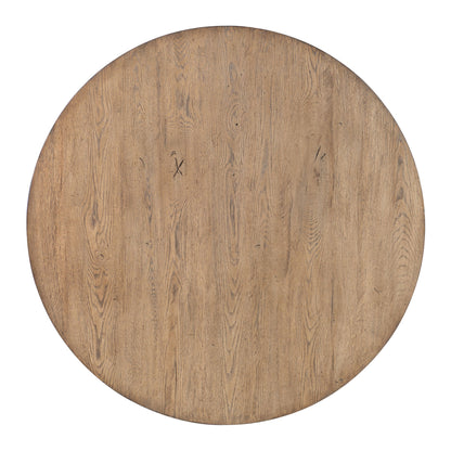 Commerce And Market - Round Cocktail Table - Medium Wood