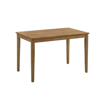 Kayee - 5 Piece Dining Set - Weathered Oak