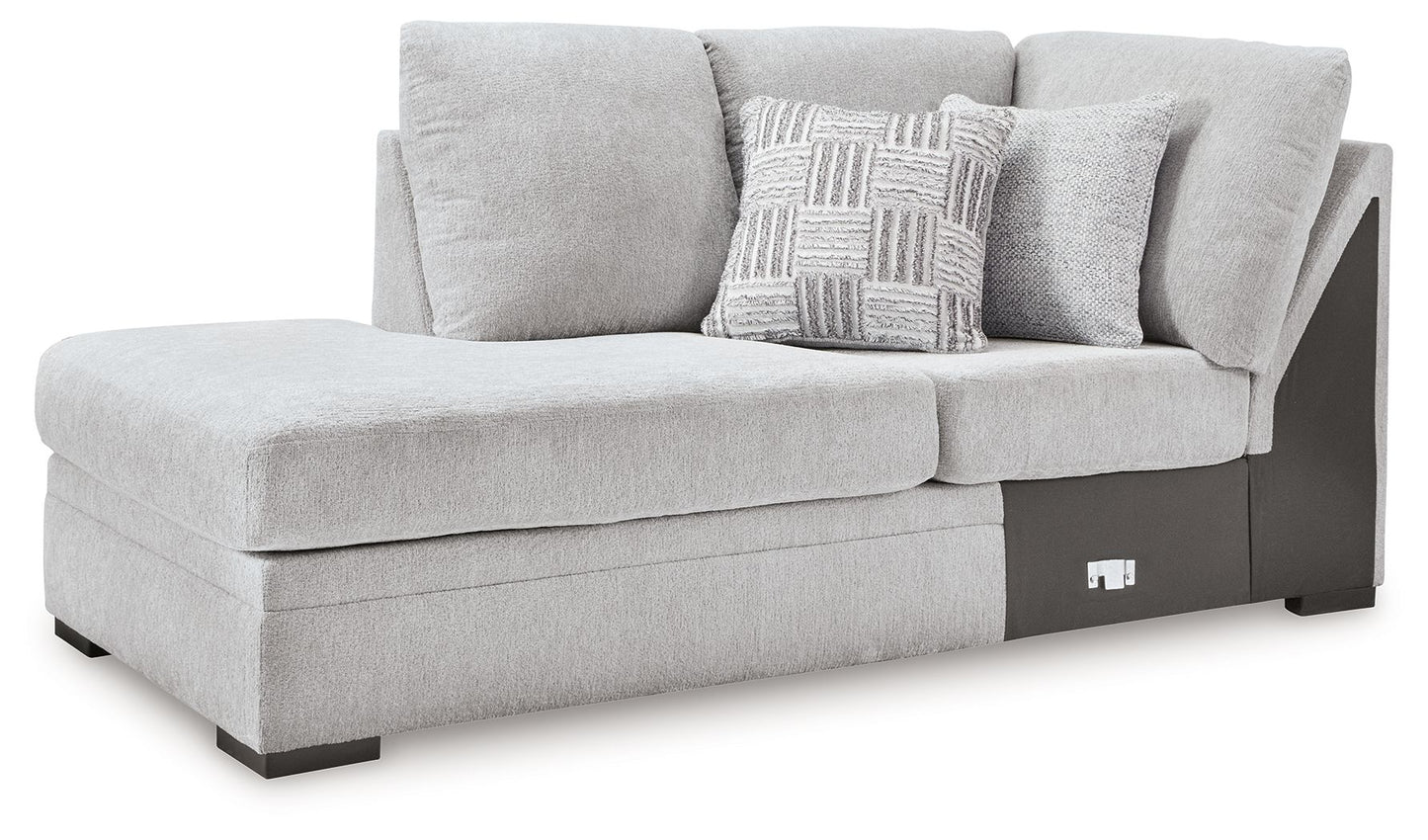 Gabyleigh - Laf Corner Chaise - Nickel