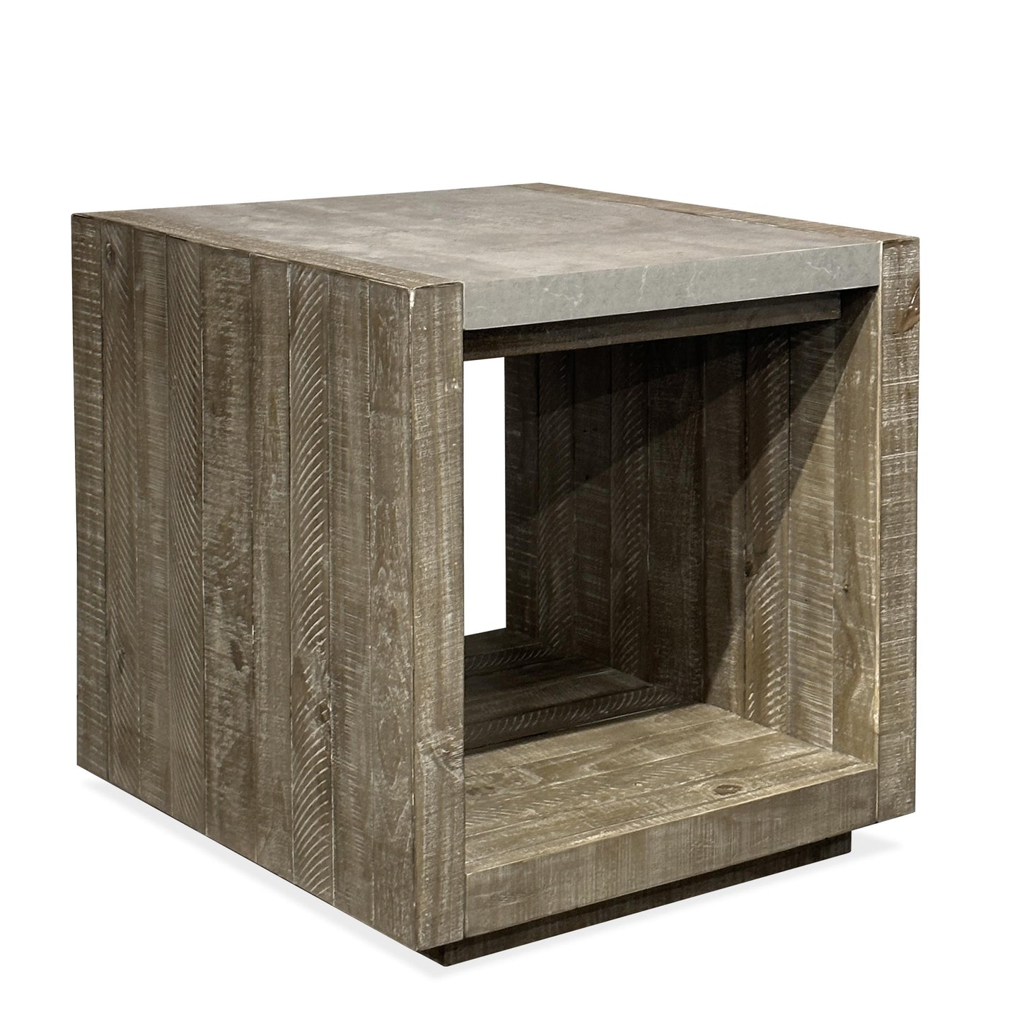 Intrigue - Side Table - Dark Brown